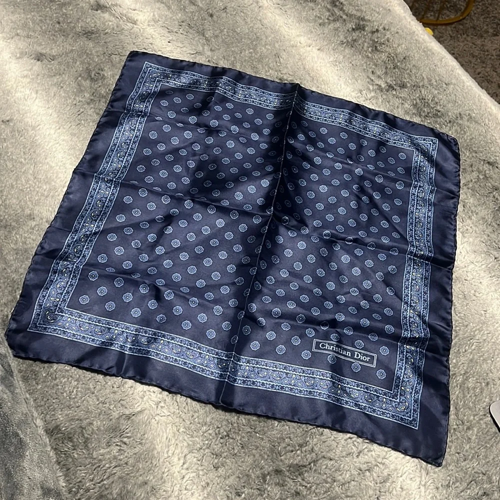 Christian Dior Vintage Silk scarf